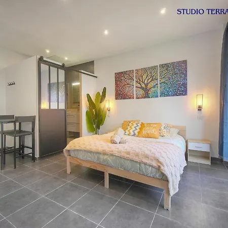 Vca House -5 - 15min Mer- Wifi-clim Канны