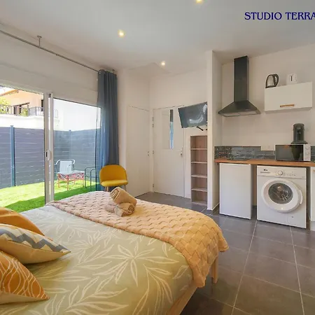 Vca House -5 - 15min Mer- Wifi-clim * Канны