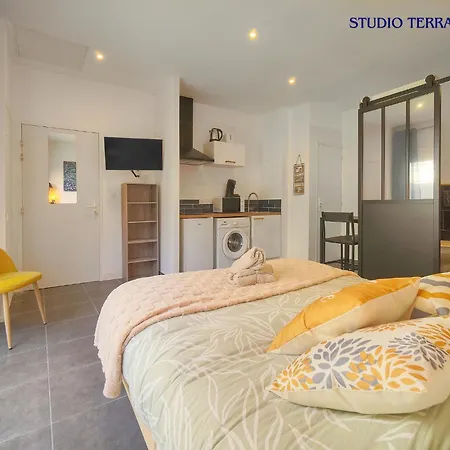 Vca House -5 - 15min Mer- Wifi-clim * Канны