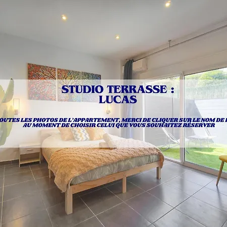 Апартаменты Vca House -5 - 15min Mer- Wifi-clim