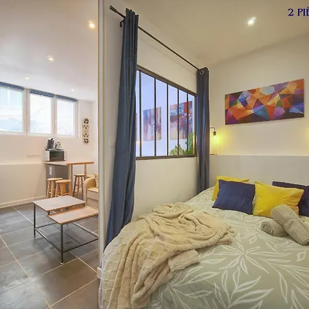 Lägenhet Vca House -5 - 15min Mer- Wifi-clim Cannes