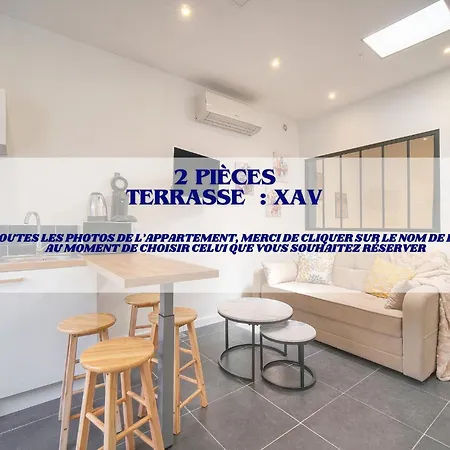 Vca House -5 - 15min Mer- Wifi-clim Канны