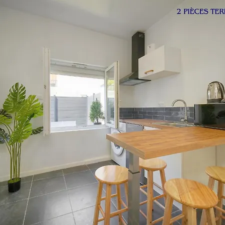 Vca House -5 - 15min Mer- Wifi-clim Апартаменты