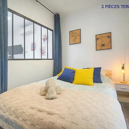 Lägenhet Vca House -5 - 15min Mer- Wifi-clim Cannes